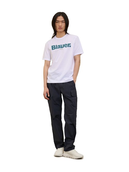 t-shirt man white BLAUER | 25SBLUH02192004547/100